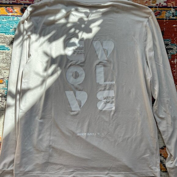 BANDIT RUNNING MICROMESH LONG SLEEVE CREAM SIZE M - Picture 2 of 7